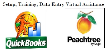 peachtree and quickbooks training virtual assitance